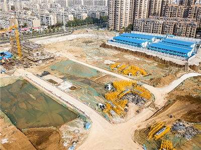 马鞍山市林语春风基坑... 