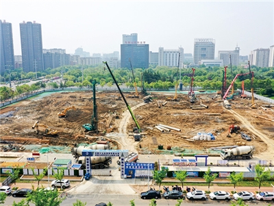 马钢研发中心桩基及基... 